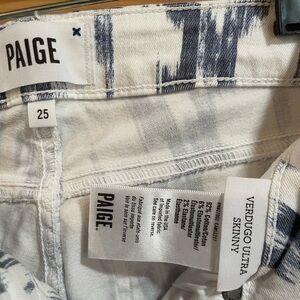 Paige Verdugo Ultra Skinny Alexandria Jeans Size 25